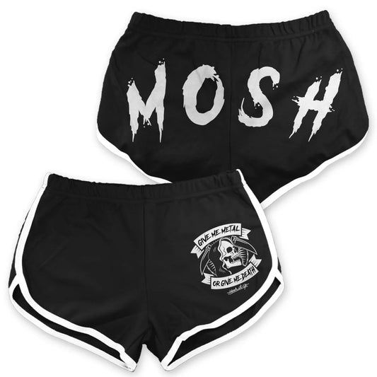 Give Me Metal Or Give Me Death Track Shorts