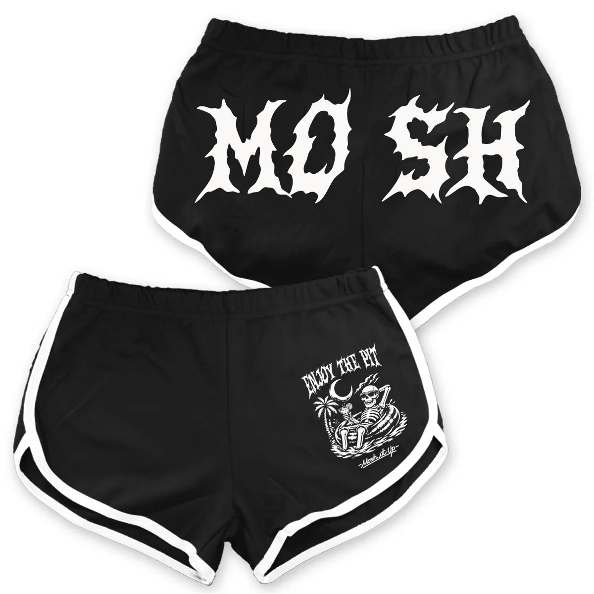 Enjoy the Pit Track Shorts